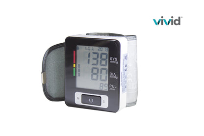 Blood Pressure Monitor, Automatic Digital Wrist Style Blood Monitor