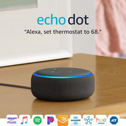 Echo 3 Generation AI Smart Speaker Alexa Can Control the Same Series of Smart Appliances, Air Conditioner Bulb Vacuum Cleaner