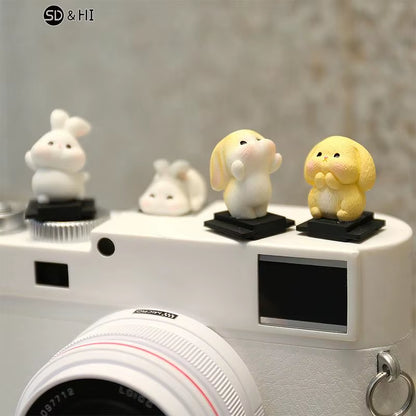 Cartoon Creative Hot Shoe Protection Cover SLR Camera Hot Shoe Cap Dustproof Cute Animal Photography Camera Accessories